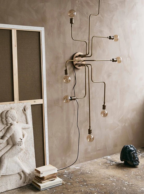 Plafonnier 'Devi' - Or