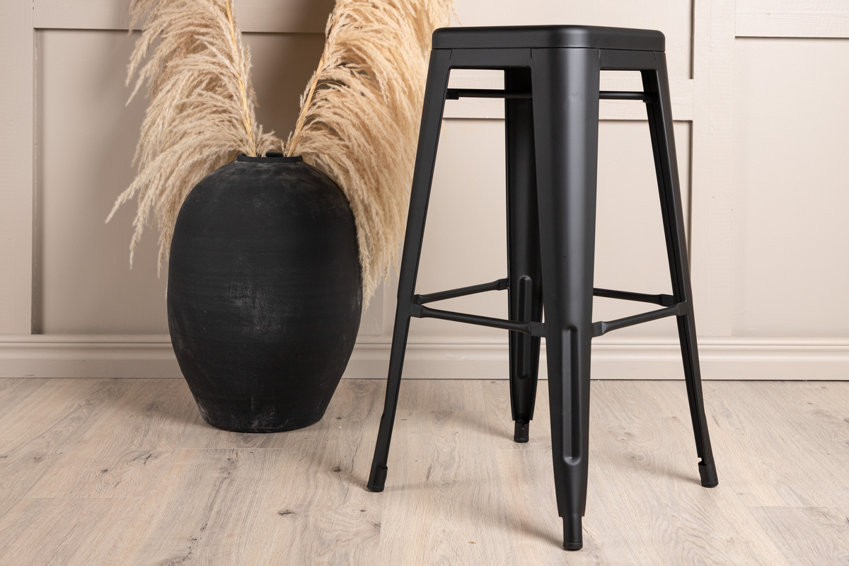 Tabouret de bar 'Barents' - Noir