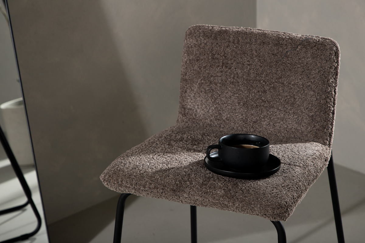 Tabouret 'Arvika' - Gris foncé
