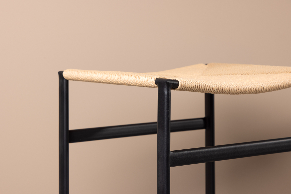 Tabouret de bar 'Averoy' - Naturel