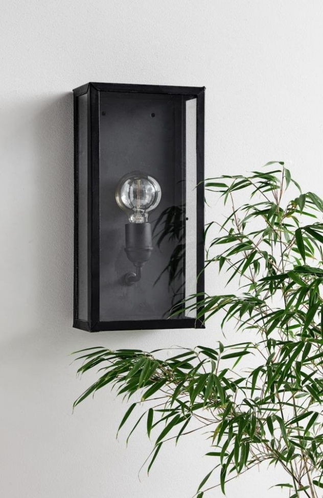 Applique murale 'Lantern' - Noir