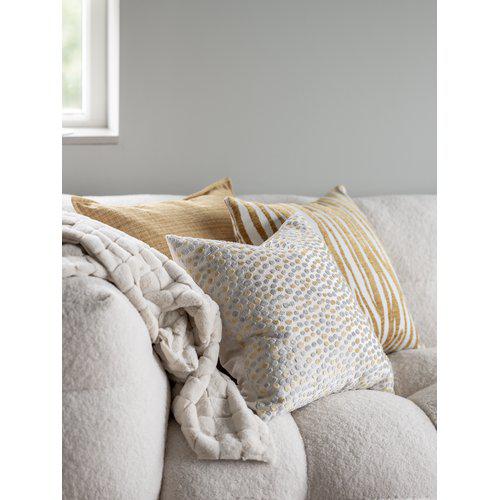 Housse de coussin 'Pongo' 45x45 - Jaune