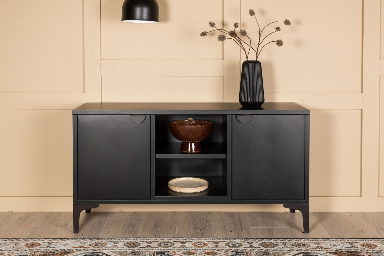 Meuble TV 'Kristianstad' - Noir