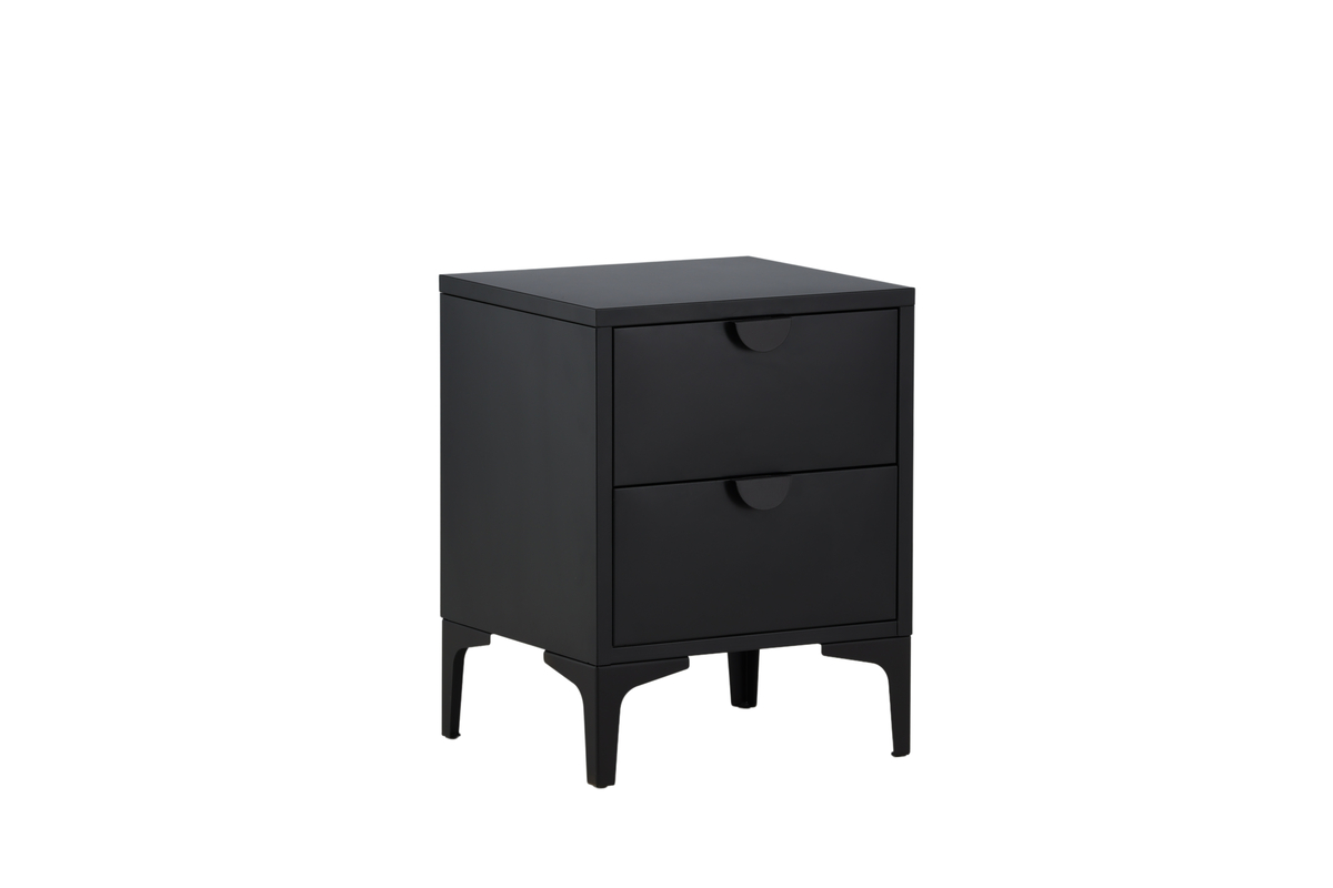 Commode 'Evenes' 45x52cm - Noir