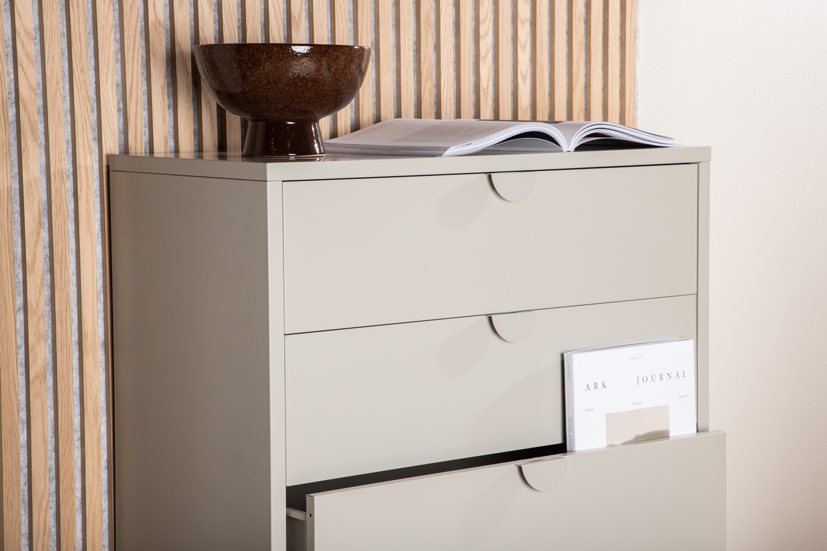 Commode 'Evenes' 78x117cm - Beige