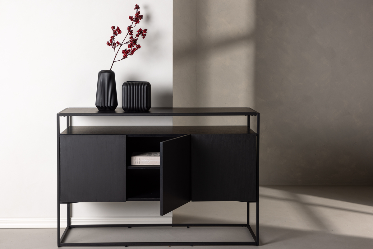 Armoire 'Kingsport' 120x80cm - Noir