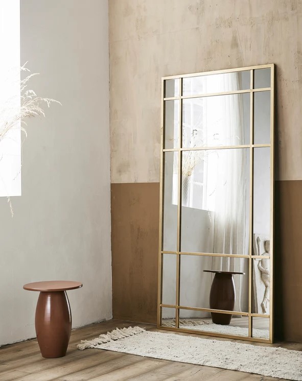 Miroir 'Spirit' 101,5x203,5cm - Or