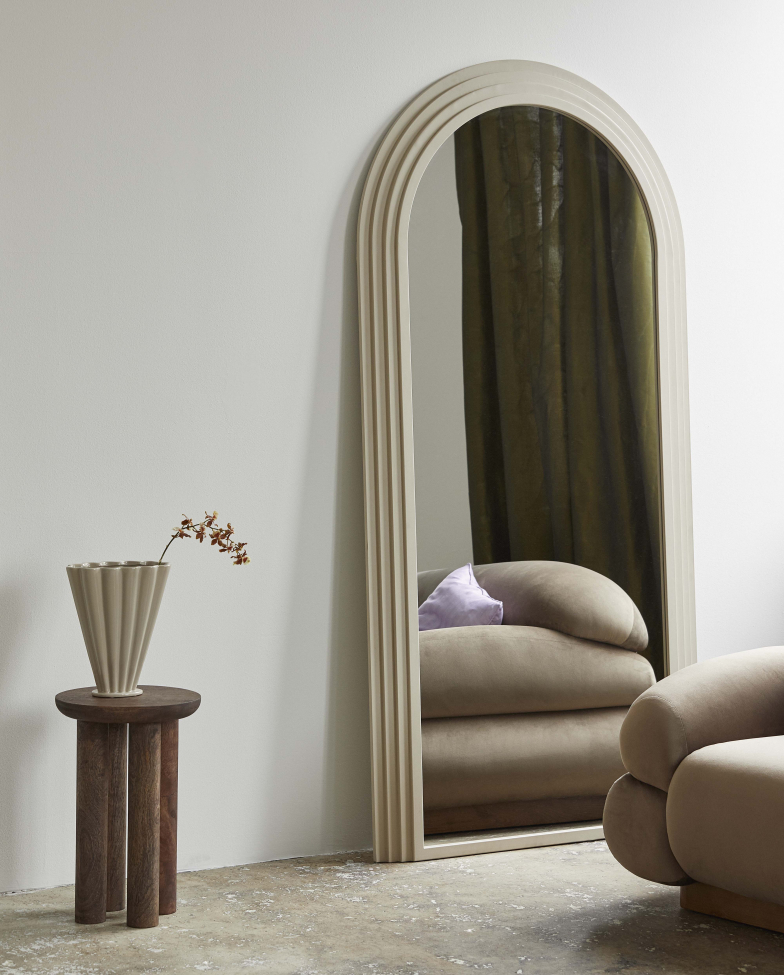 Miroir 'Falco' - Sable