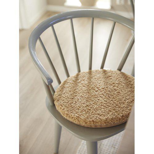 Coussin de chaise 'Teddy' D38 - Brun clair
