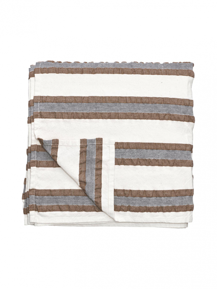 Nappe 'Lollo' 145x280 - Brun