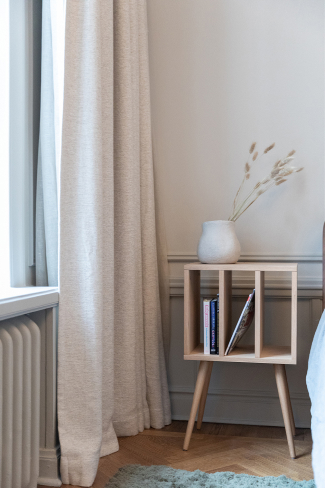 Table de nuit 'Nordisk' - Chêne