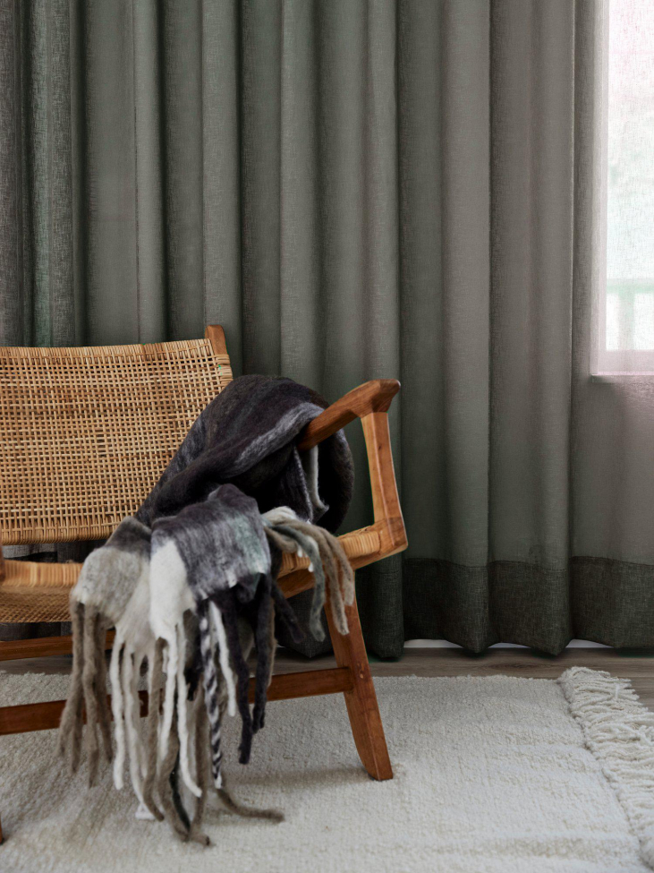 Plaid 'Bonnie' 125x150 - Brun