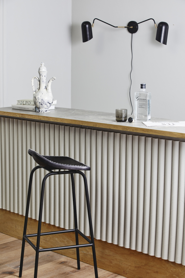 Applique murale 'ERIS' - Noir