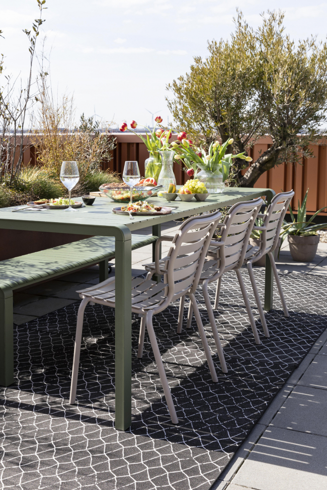 Chaise de jardin 'Vondel' - Blanc