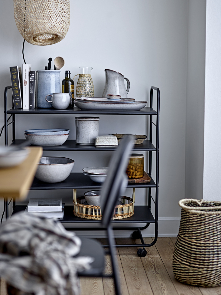 Plat de service 'Sandrine' - Bleu