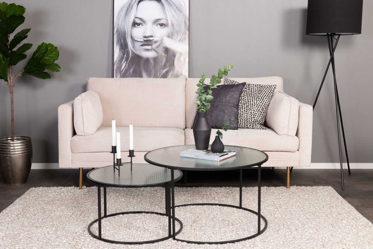 Canapé 'Bjelland' 3 places - Beige