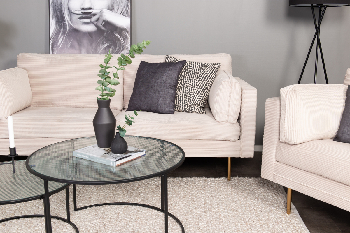 Canapé 'Bjelland' 3 places - Beige