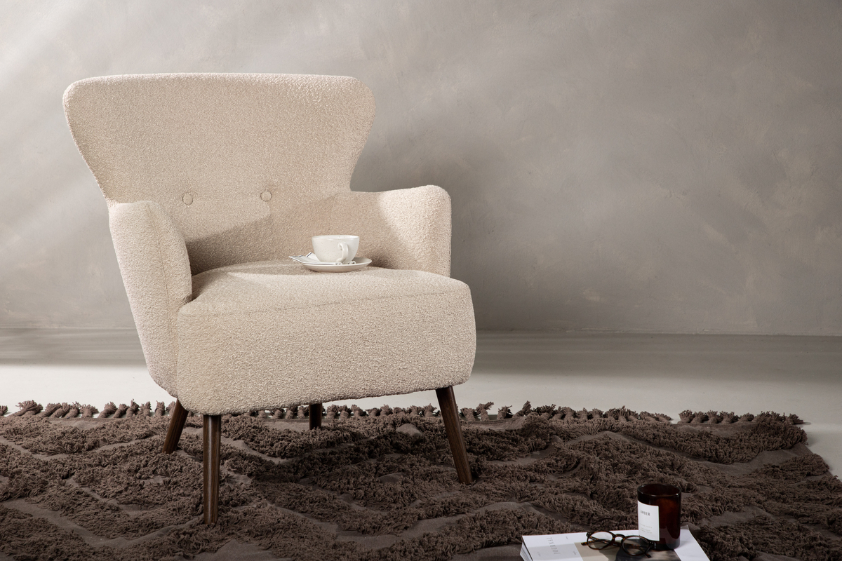 Fauteuil 'Eksjö' - Beige