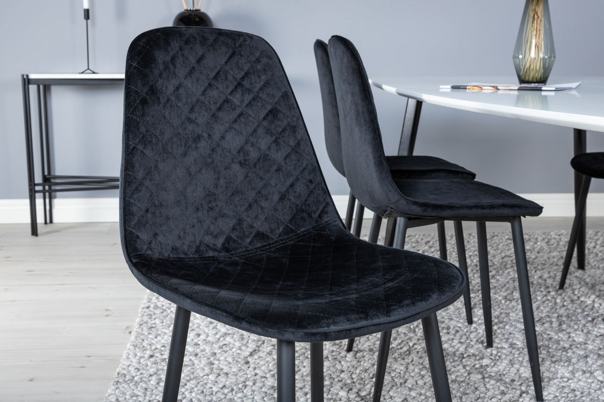 Chaise 'Eidsberg' - Diamant noir