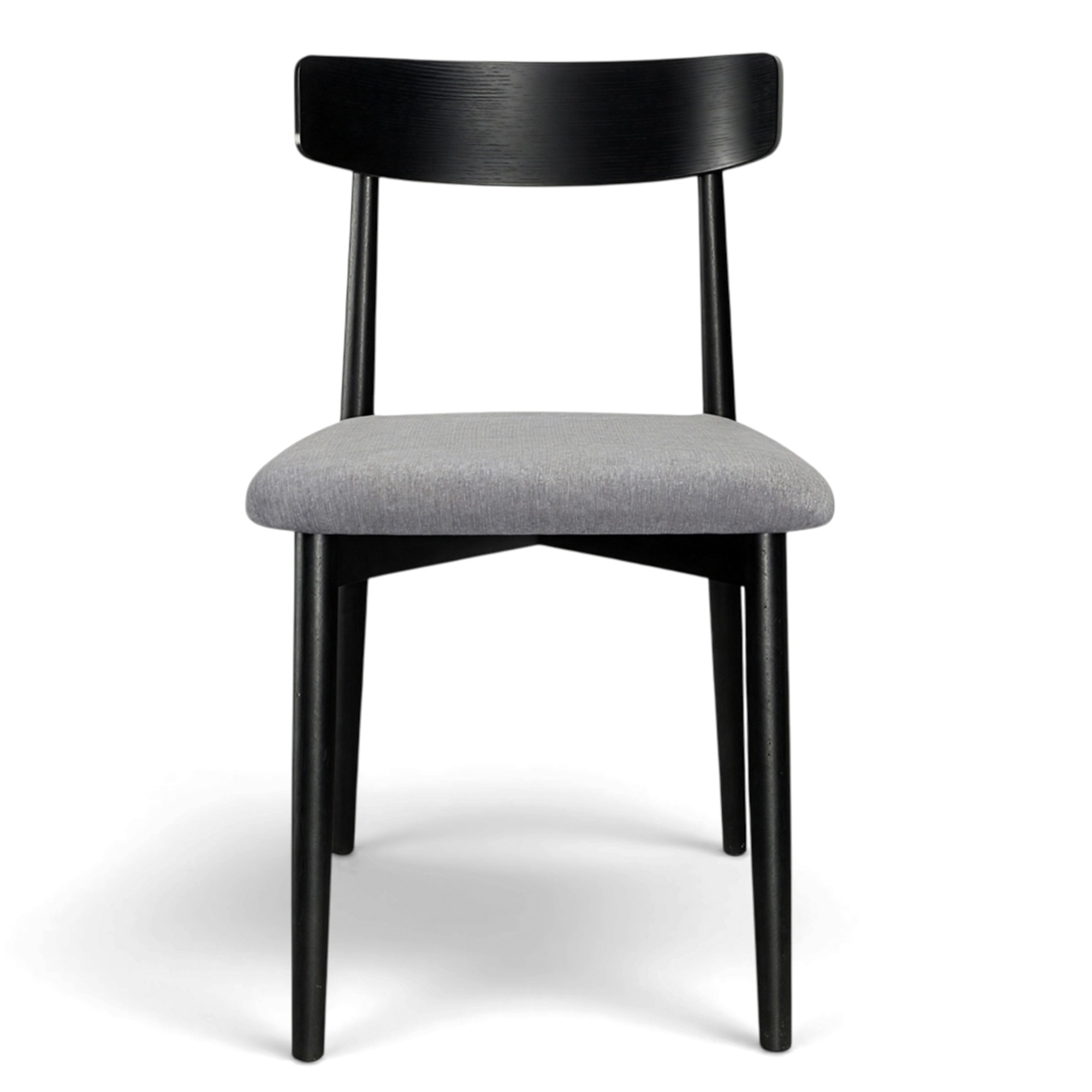 Chaise 'Ystad' - Noir/Gris