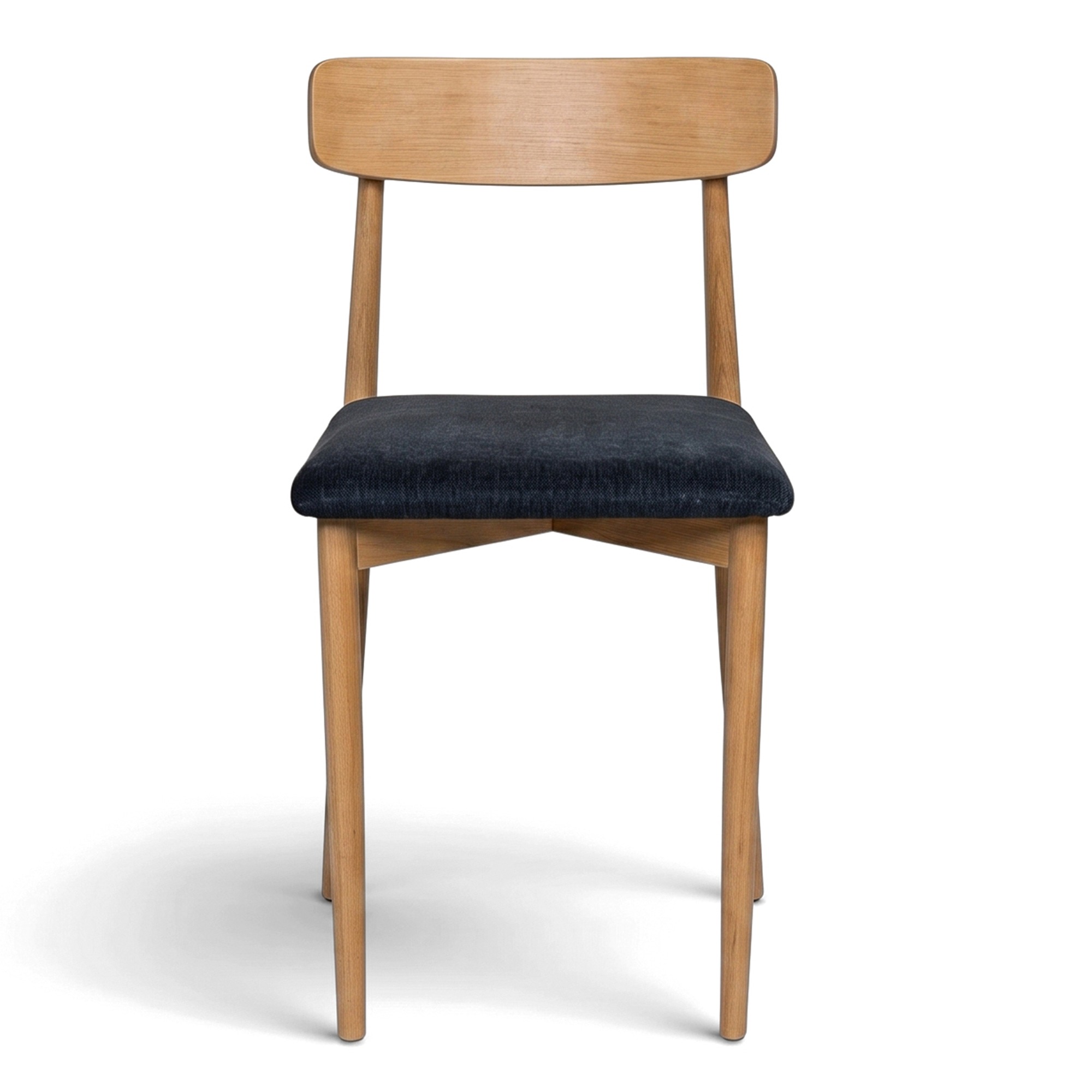 Chaise 'Ystad' - Naturel/Noir
