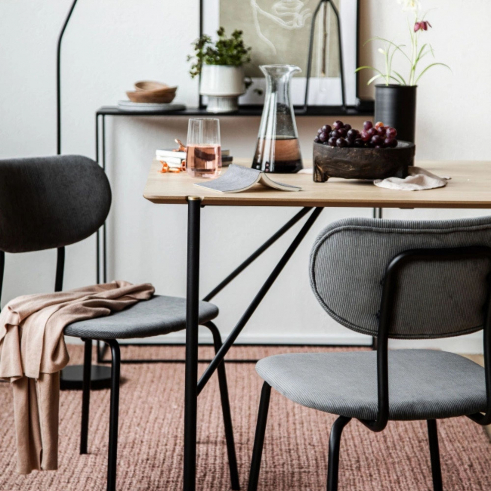 Chaise 'Kungsholmen' - Gris