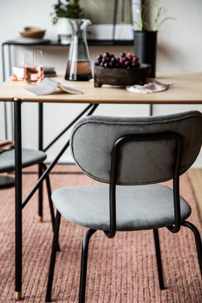 Chaise 'Kungsholmen' - Gris