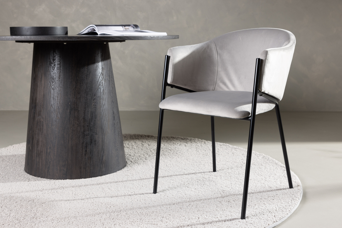 Chaise 'Husedalen' - Gris