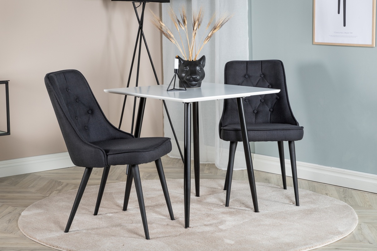 Chaise 'Elverum Deluxe' - Noir