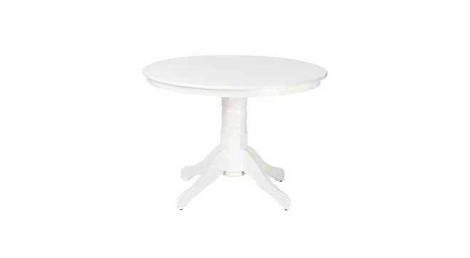 Table à manger 'Visby' Ronde 106cm - Blanc