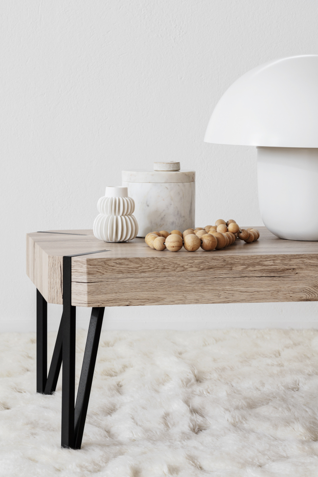 Table basse 'Rustik' - Naturel