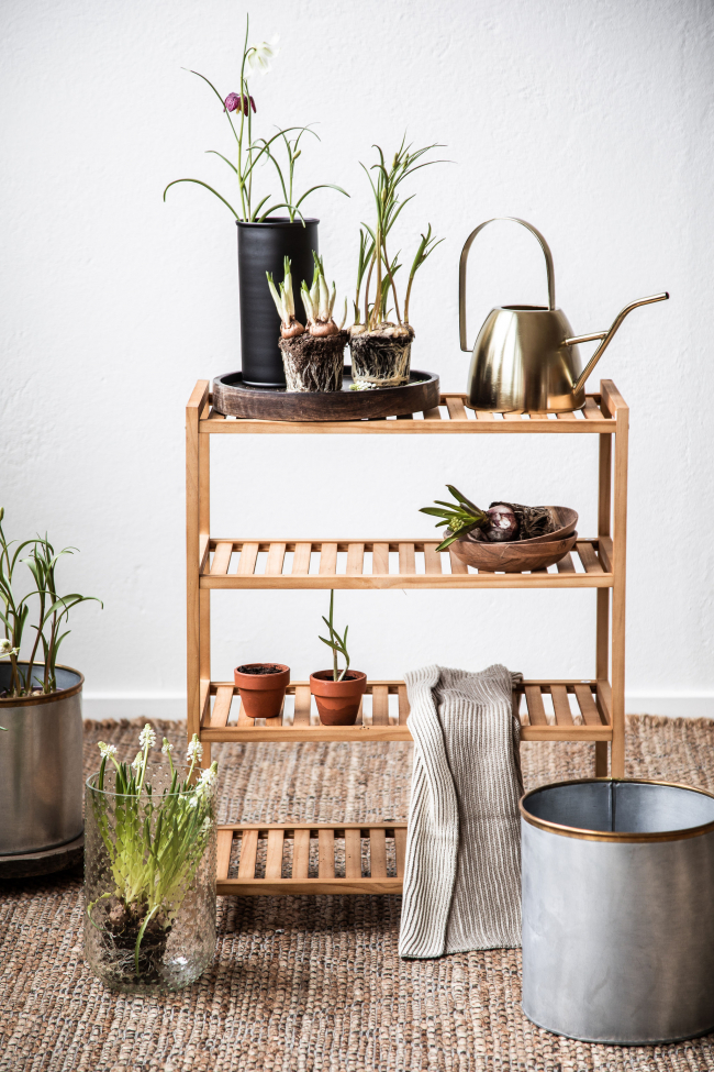 Étagère à chaussures 'Lone' 4 - Naturel