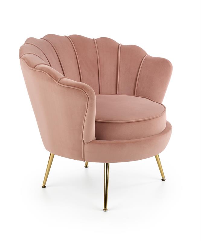 Fauteuil 'Amorinito' S - Rose/Or