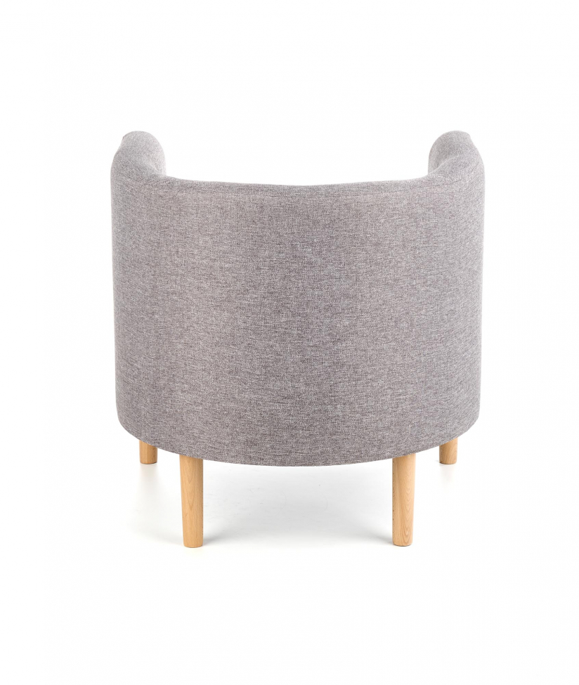 Chaise 'Clubby' - Gris