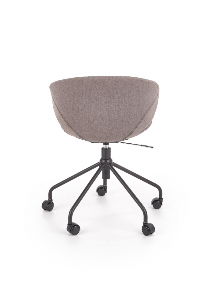 Chaise de bureau 'Pattern' - Gris/Noir