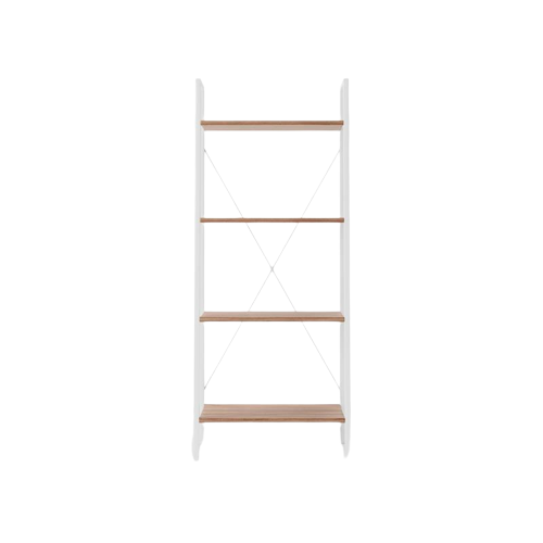 Bibliothèque 'Berg' - Blanc/Chêne