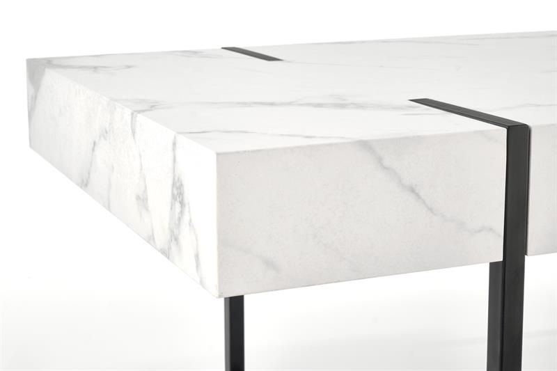 Table basse 'Blanca' - Marbre blanc