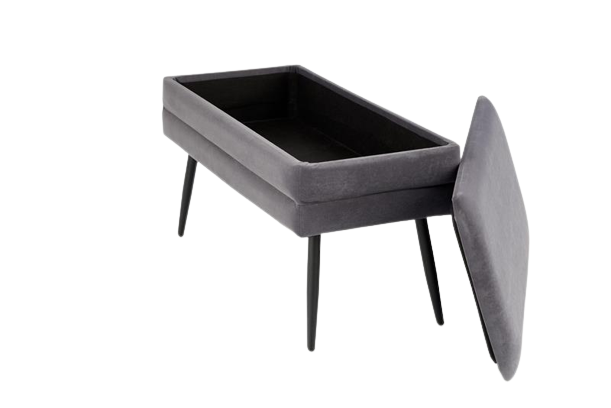 Banc 'Granada' - Gris/Noir