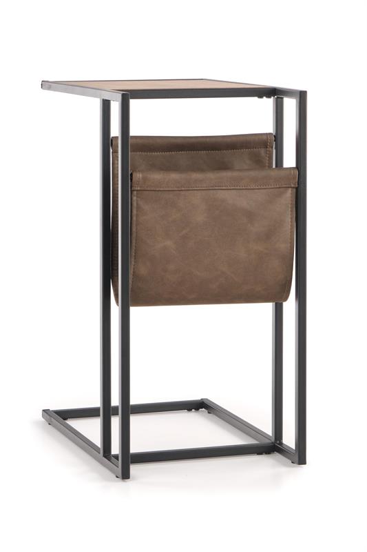 Table d'appoint 'Malmby' - Chêne/Noir