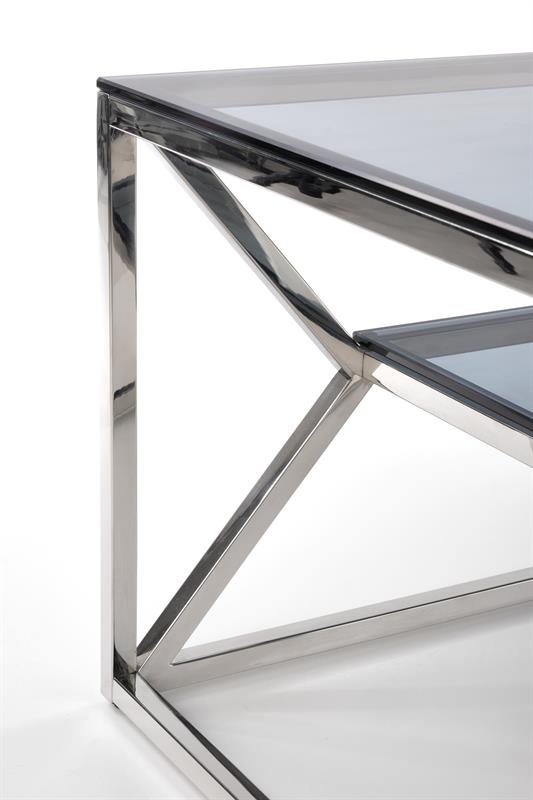 Table basse 'Aurora' - Argent