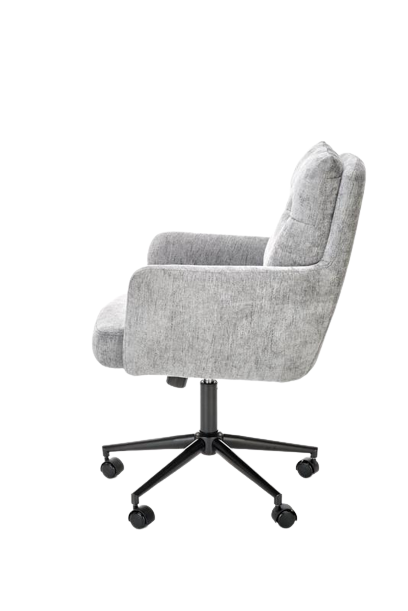 Chaise de bureau 'Merida' - Gris/Noir