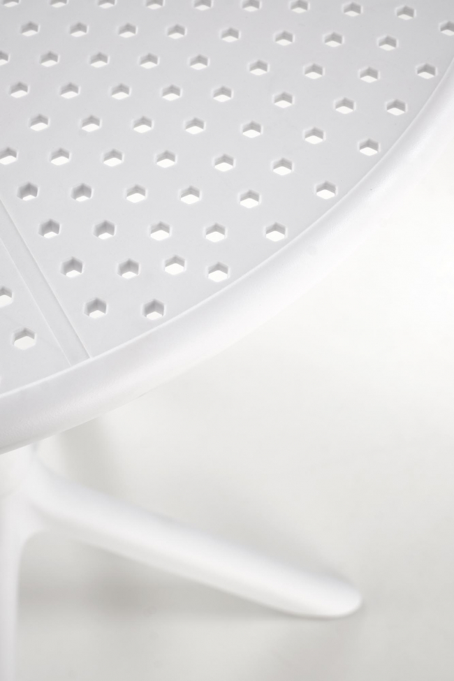 Table à manger 'Calvo' Ronde 60cm - Blanc