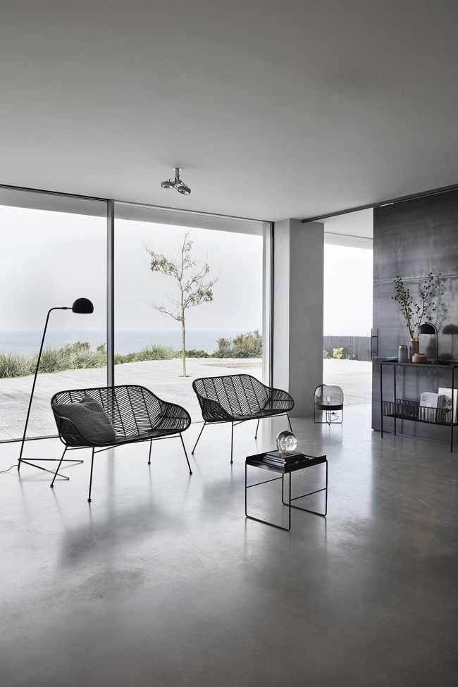 Table console 'Eyrie' - Noir Grand