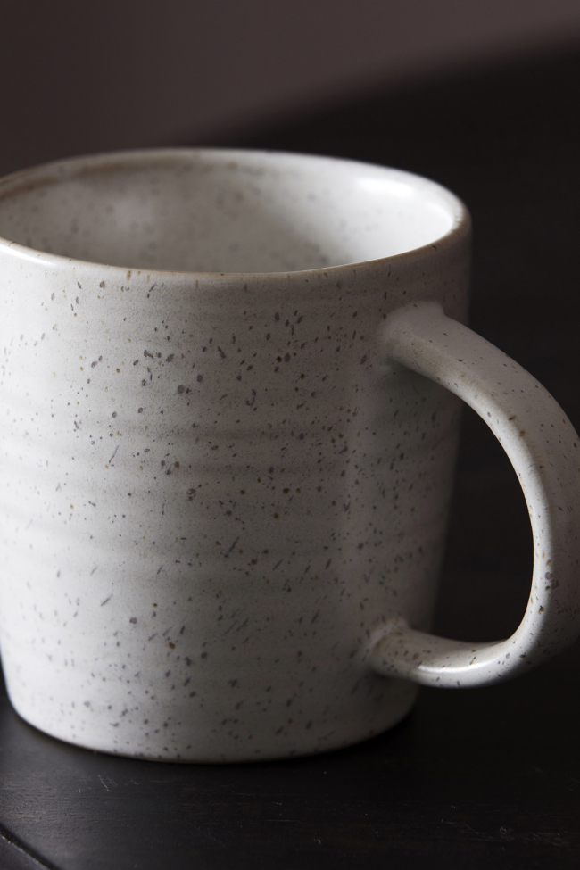 Tasse 'Pion' - Gris/Blanc