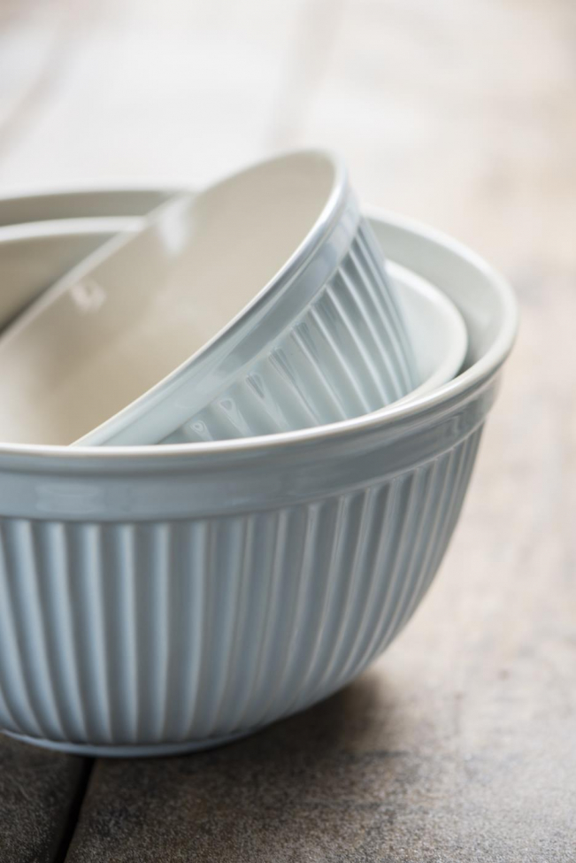 Ensemble de 3 bols 'Mynte' - Bleu clair