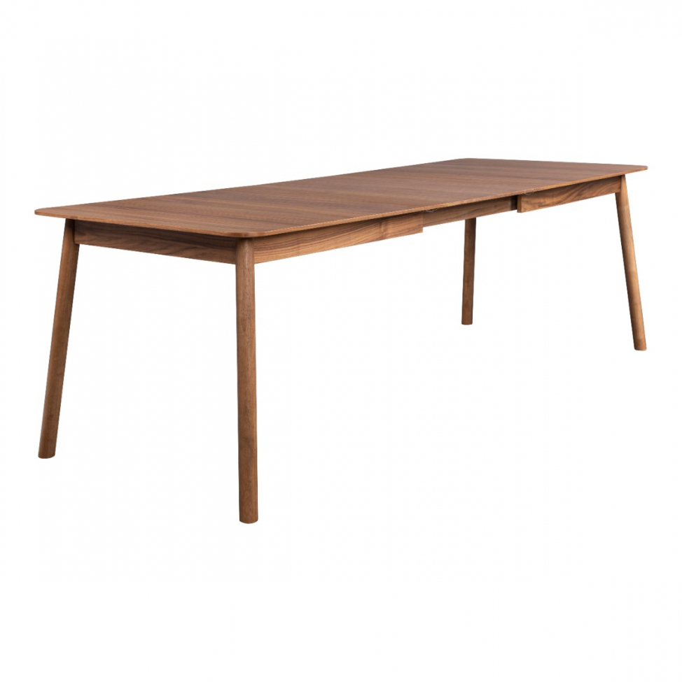 Table 'Glimpse' - Noyer 180-240x90cm