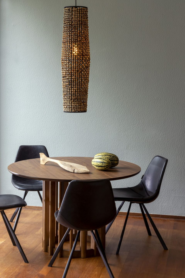 Table 'Barlet' Ronde 120cm - Noyer