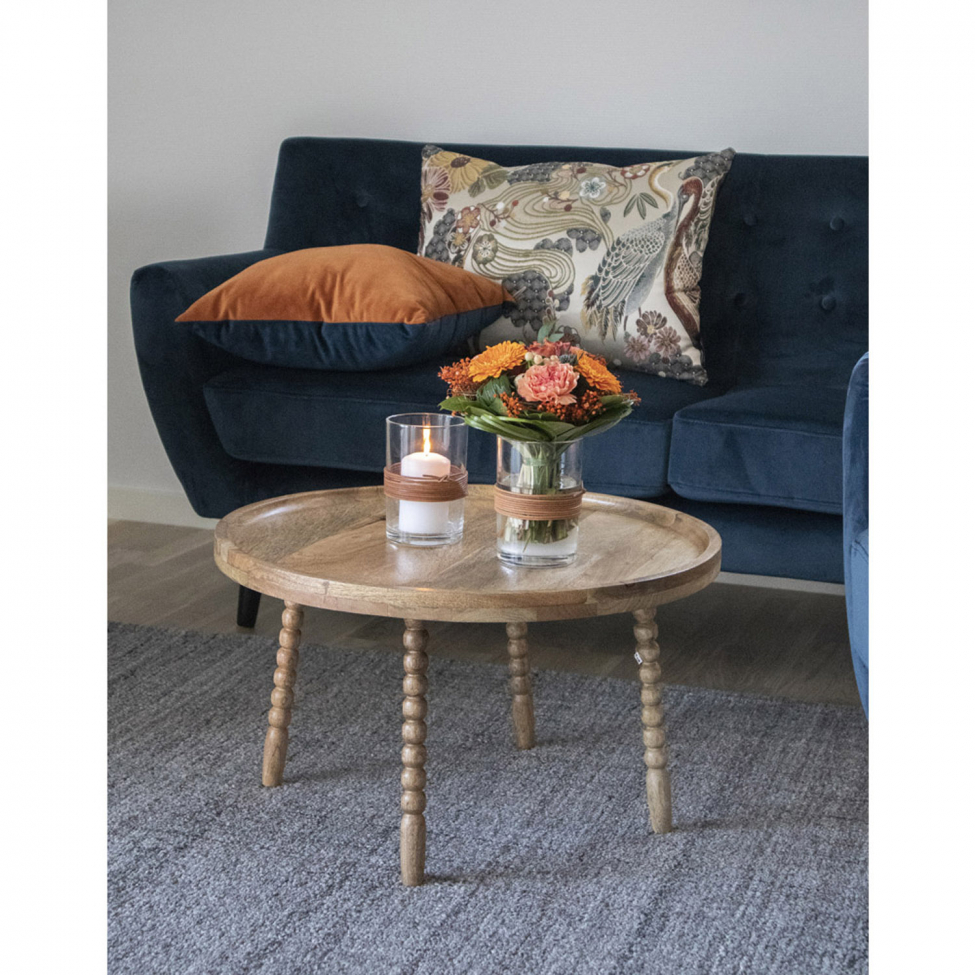 Table basse 'Jammu' - Naturel/Bois