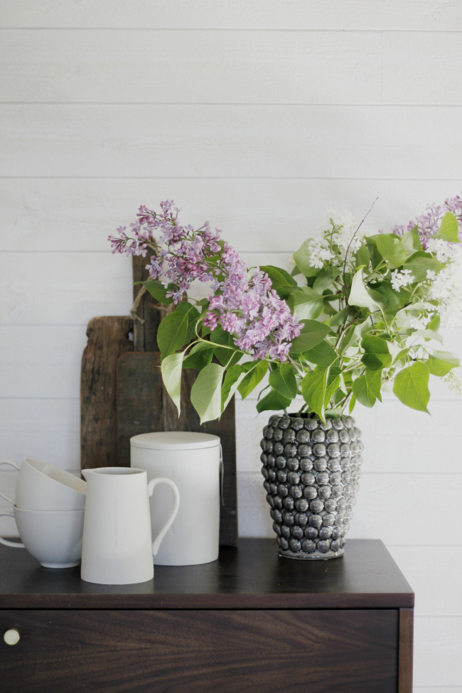 Meuble TV/Commode 'Prime' - Noyer/Laiton