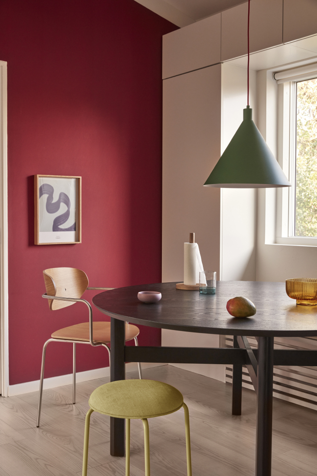 Tabouret 'Stack' - Jaune